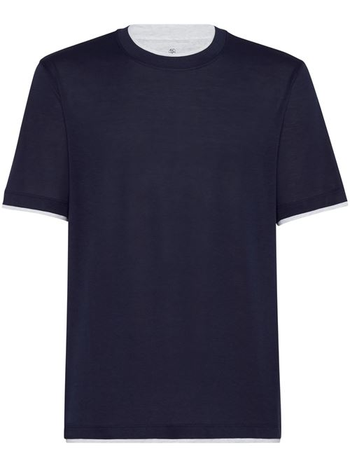 T-shirt in cotone BRUNELLO CUCINELLI | MD8217427CW770